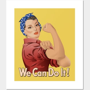 Rosie the Riveter Posters and Art